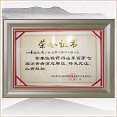 資質(zhì)榮譽(yù)